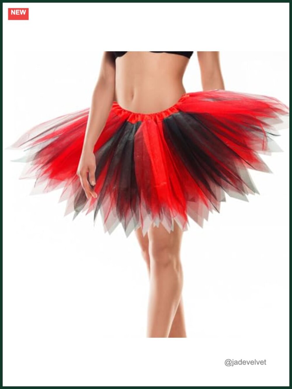 3-Layered Tulle Tutu Skirt Adult Ballet Dance Skirt for Women Halloween